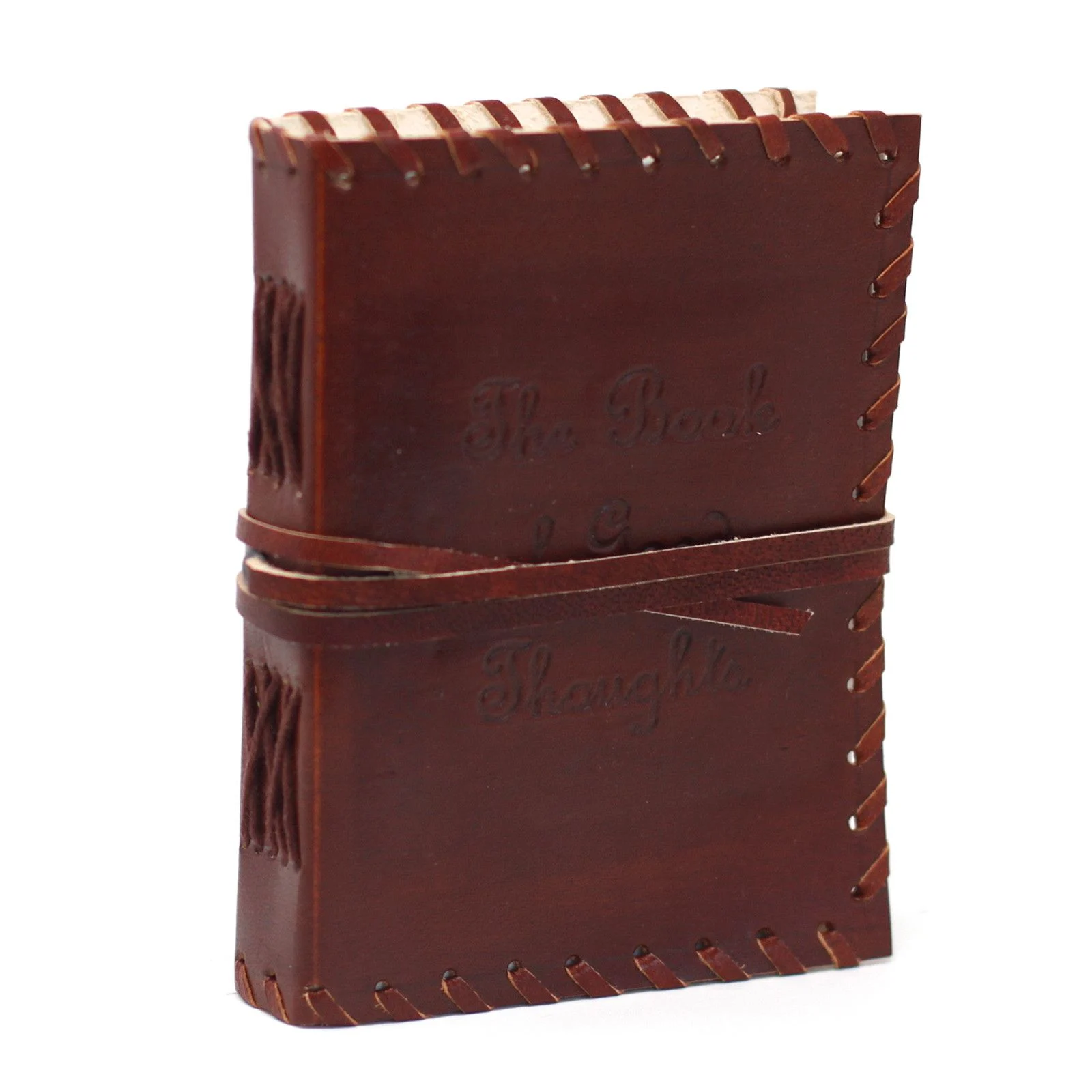 Journal of Thoughts Leather Journal with Wrap